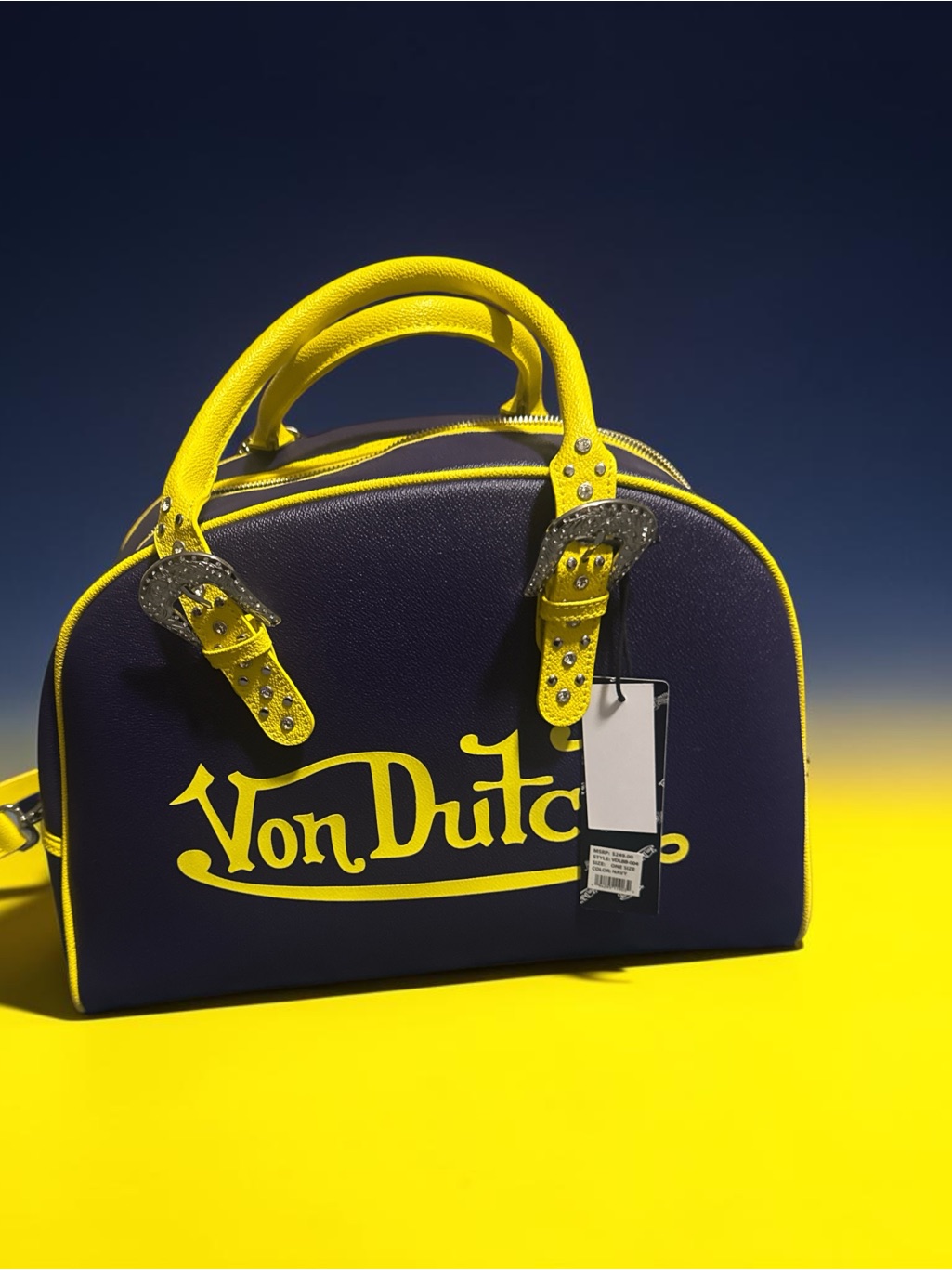 Von Dutch Dome Satchel/Tote